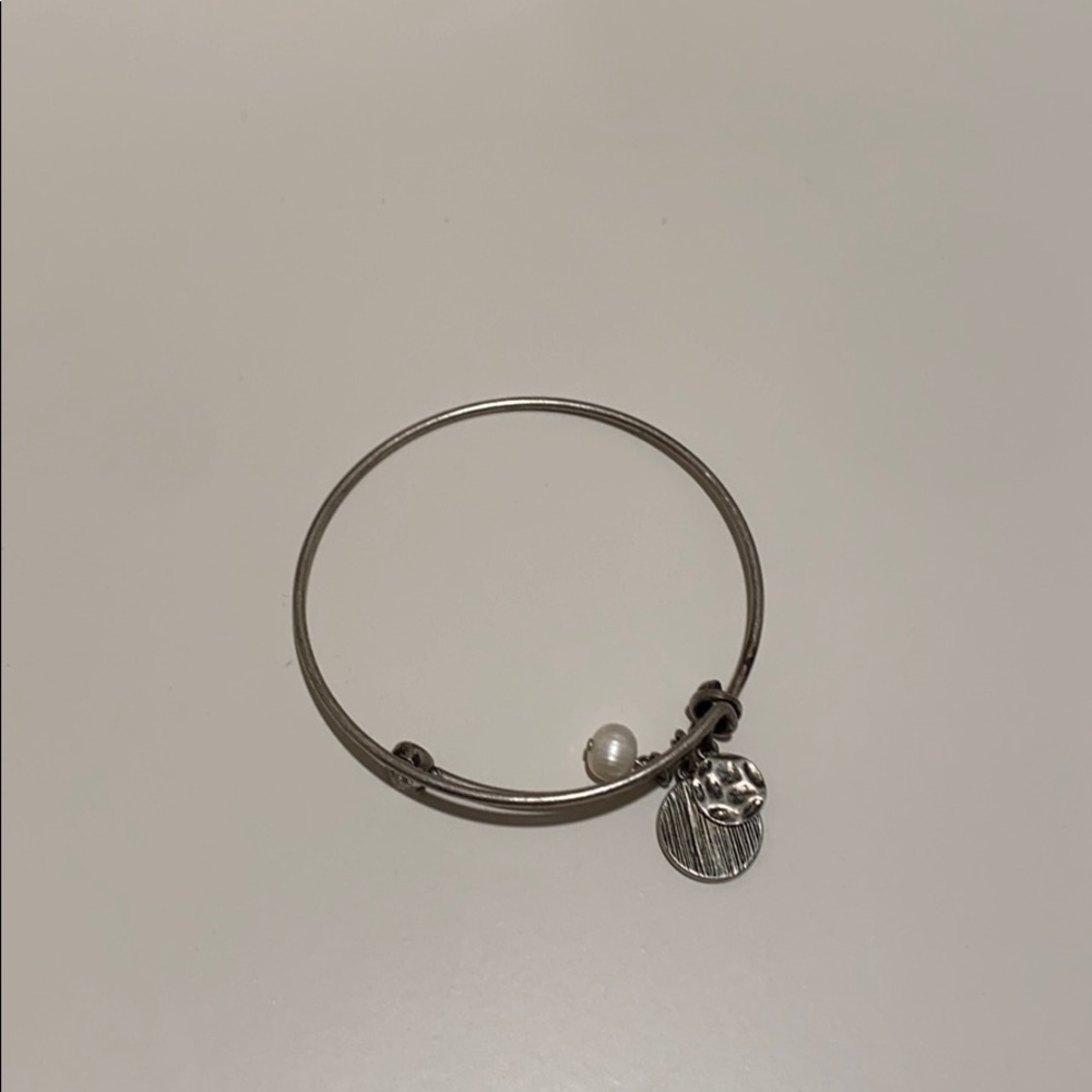 Alex and Ani love charm bracelet